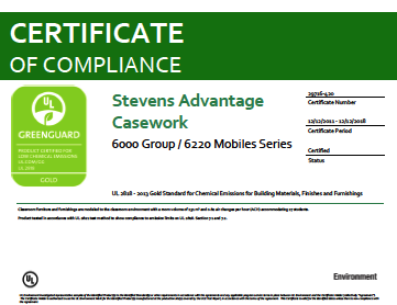 Stevens Advantage Casework 6000 Group / 6220 Mobiles Series